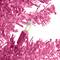 4ft. Pre-Lit Pink Tinsel Artificial Christmas Tree, Clear Lights